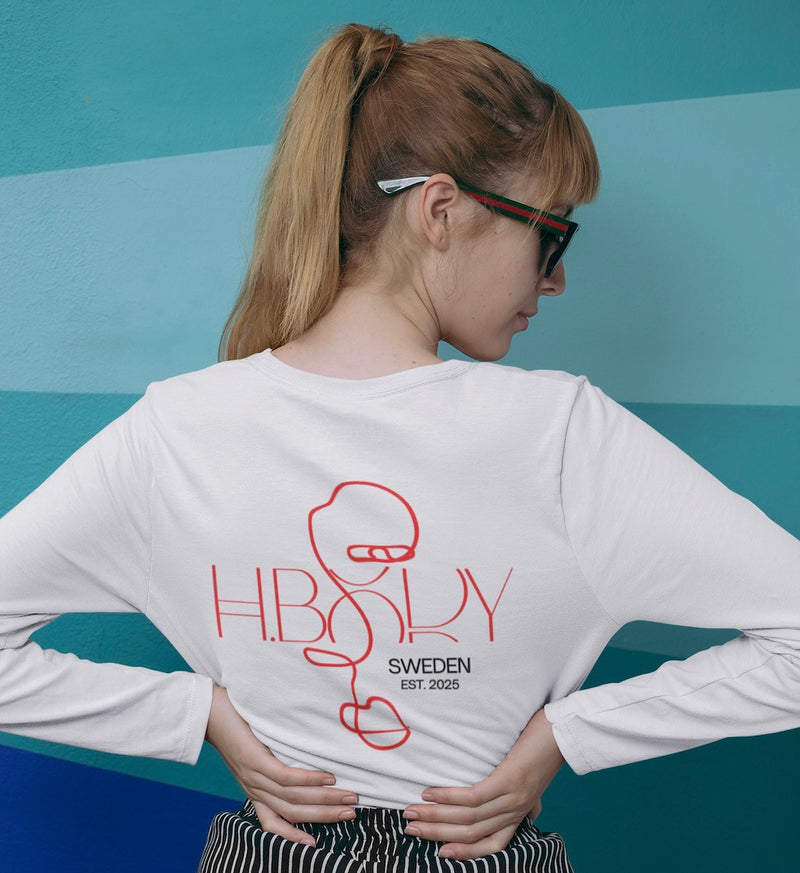 Womens long sleeve with Face