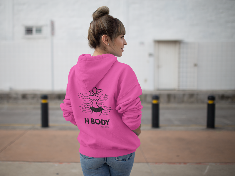 Womens oversized hoodie with Brilliant