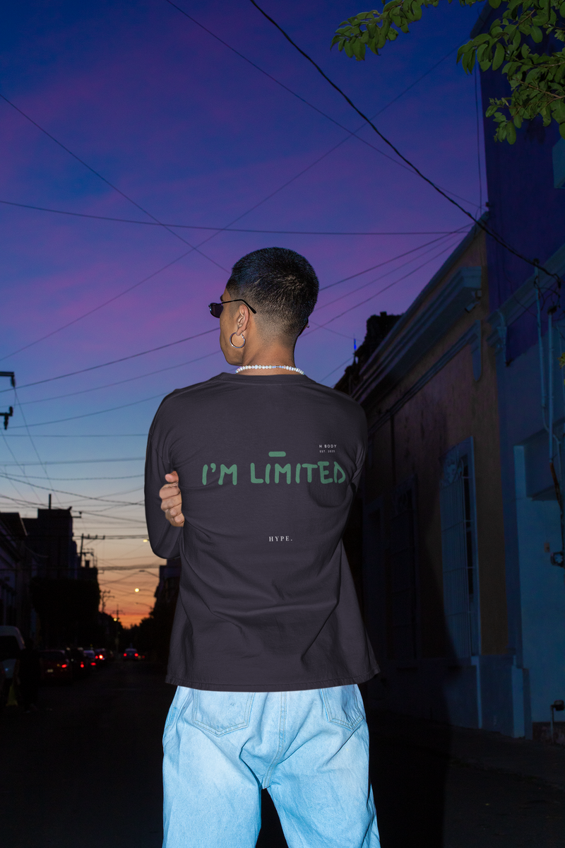 Mens regular long sleeve with Limited