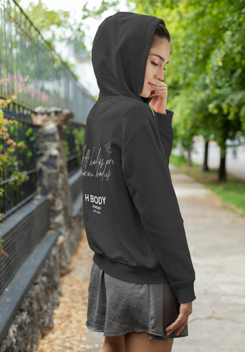 Womens oversized hoodie with All bodies