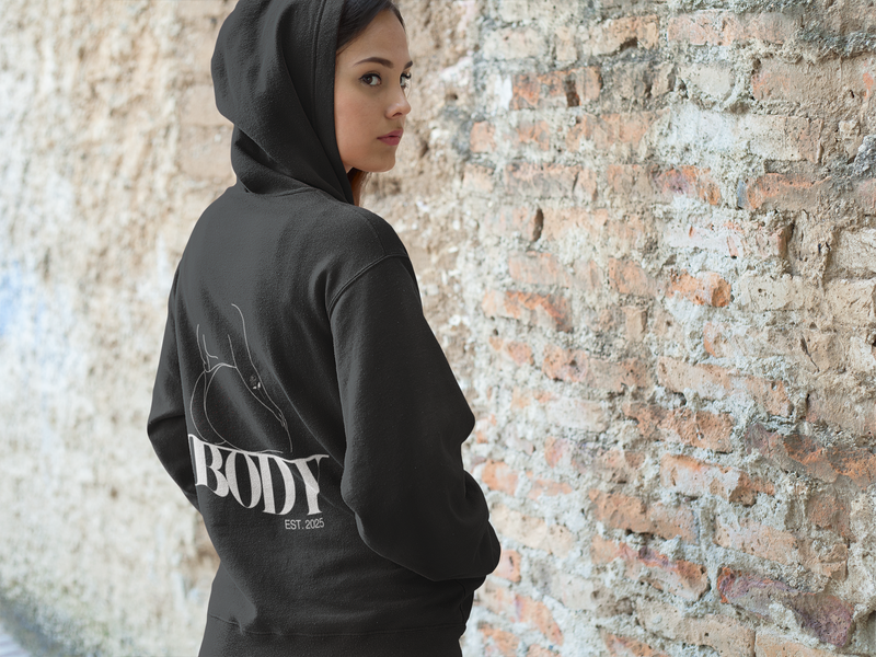 Womens regular hoodie with Body