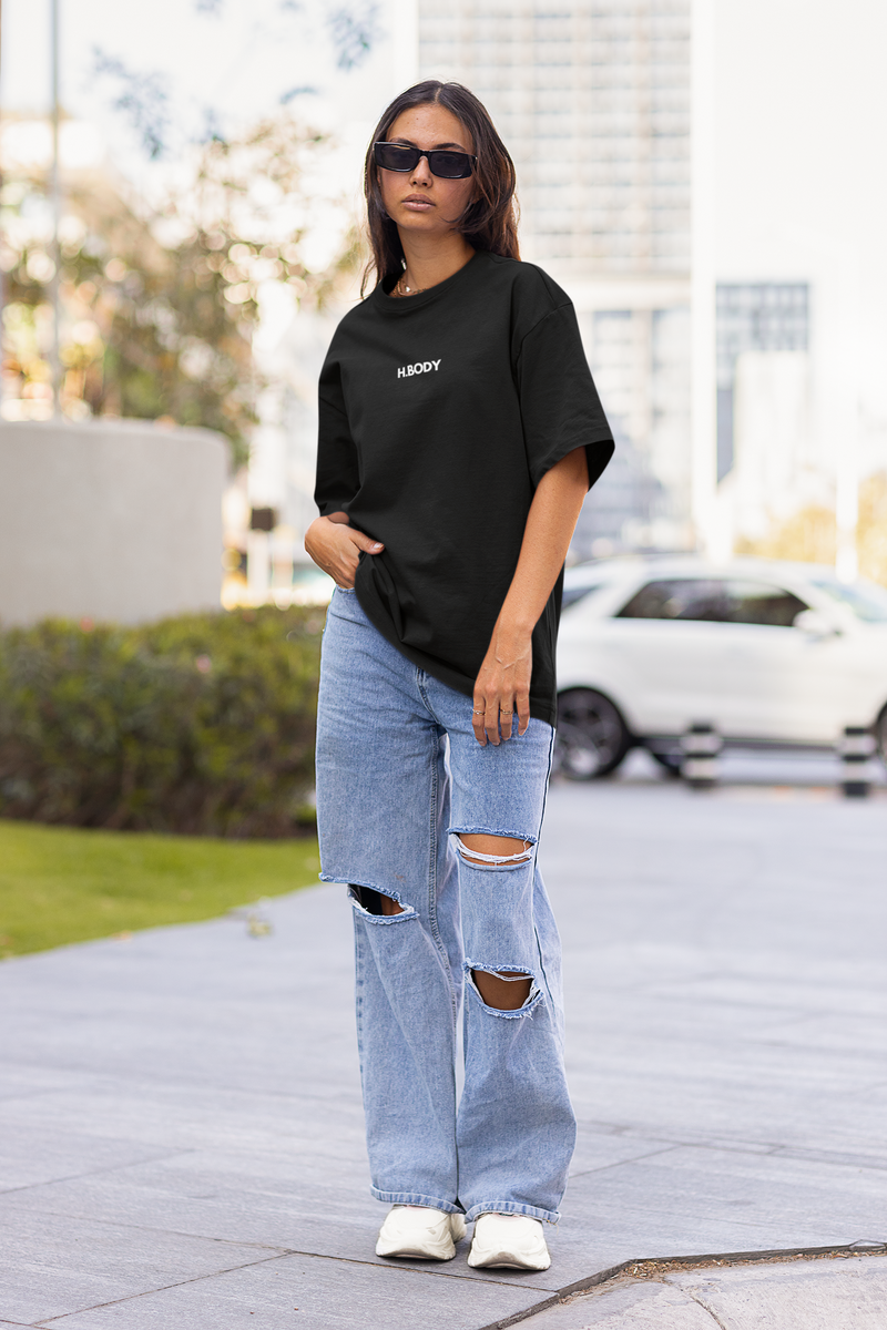 Womens oversized t-shirt with Classic