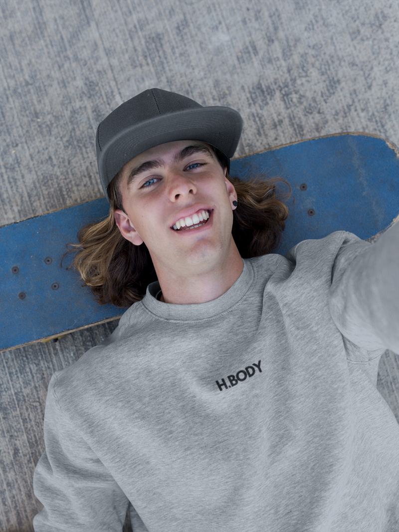 Mens relaxed sweatshirt with Classic